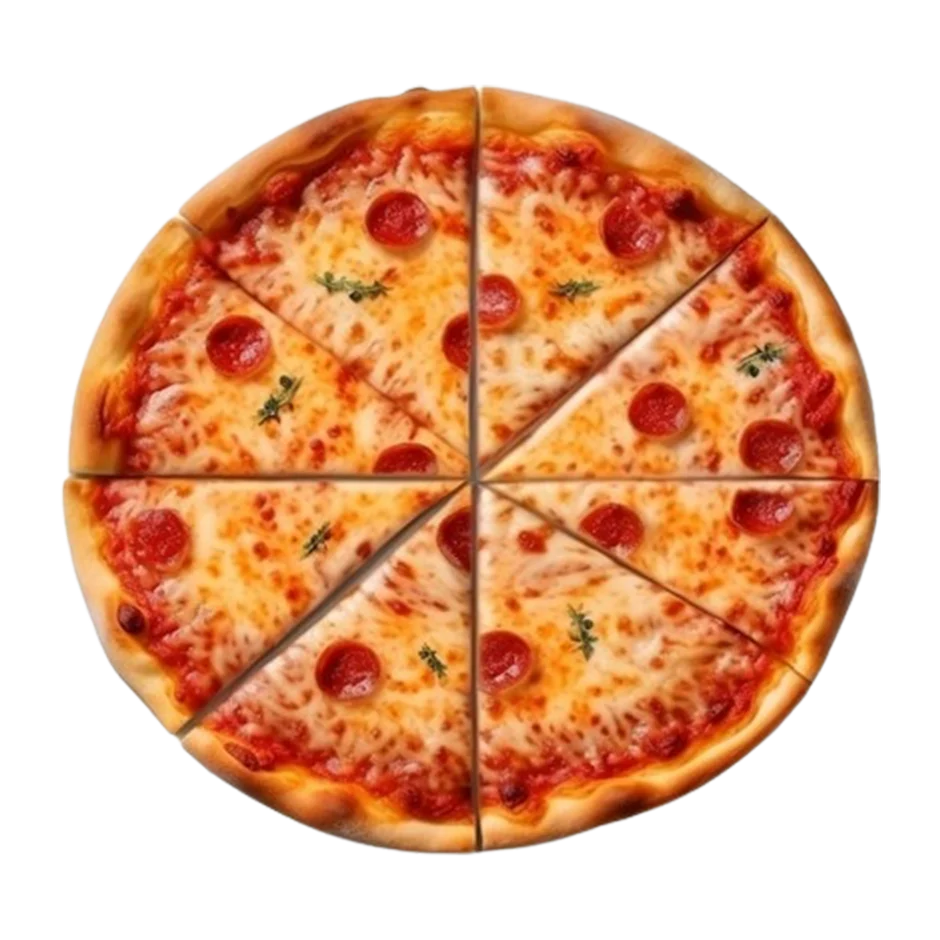 2 Pizzen 30 cm mit Käserand