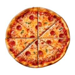 2 Pizzen 30 cm mit Käserand